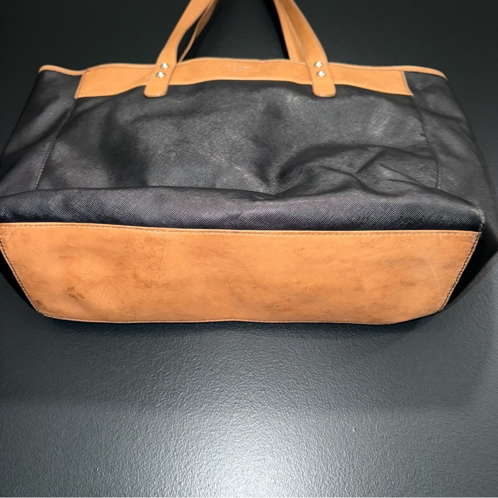 Fossil Audri Singnature Leather Shopper Tote Bag - Picture 3 of 16